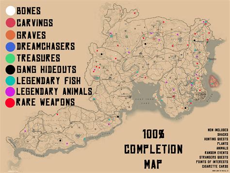 Training and Certification Options for MAP Red Dead Redemption 2 Collector's Map